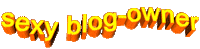 orange sexy blog owner Sticker by AnimatedText