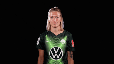 Soccer Woman GIF by VfL Wolfsburg