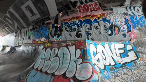 ChicksInBowls giphygifmaker rollerskate rollerskating cibcrew GIF