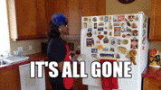 No More Food GIF by Robert E Blackmon