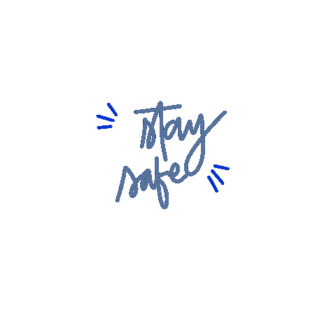 Home Stay Safe Sticker
