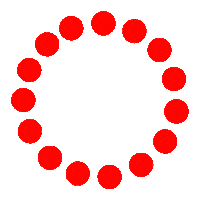 Instagram Circle Sticker by Trakto