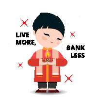 Celebration Sticker by DBS Bank Ltd