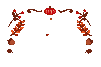 First Of The Month Autumn Sticker by Jessica Lau