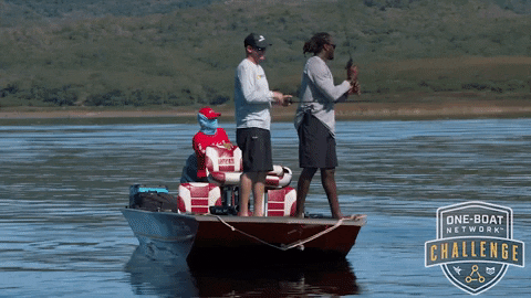 MinnKota giphygifmaker oops fishing hats off GIF