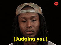 Stare Judging You GIF by BuzzFeed