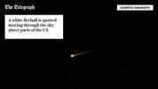 fire ball rocket GIF by The Telegraph