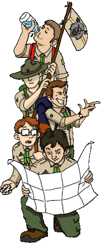 Scout Scouting Sticker by Magyar Cserkészszövetség