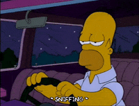 Tired Season 3 GIF by The Simpsons