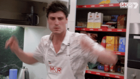 Happy Dance GIF by My Kitchen Rules