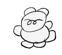 Bear くま Sticker