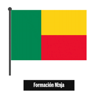 Flag Bandera Sticker by Formación Ninja