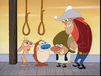 ren and stimpy nicksplat GIF