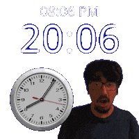 Twenty Six 8Pm Sticker