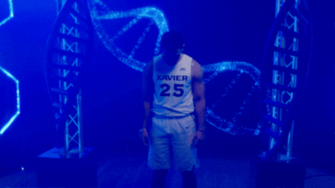 Michael Wolf Xaviermbb GIF by Xavier Men's Basketball
