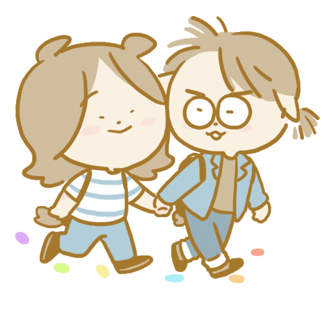 Dog Couple Sticker