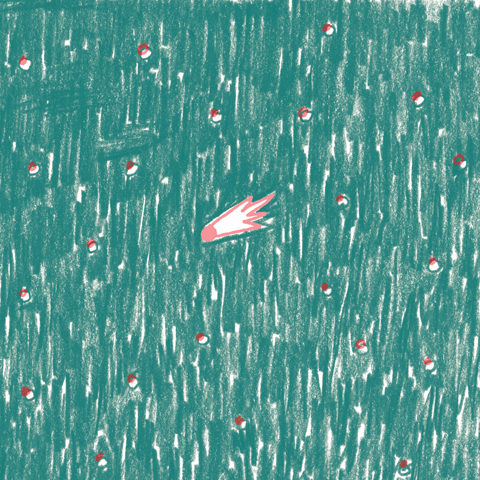 bybia illustration comic camping GIF