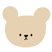 Bear くま Sticker