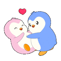 I Love You Heart Sticker by Pudgy Penguins