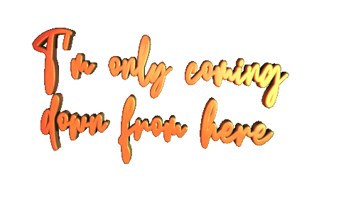 Rock Bottom Burn Sticker by Sloane