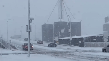 Drivers Struggle as Snow Blankets Areas of Western Nebraska
