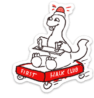 Hacker Coding Sticker by Hack Club