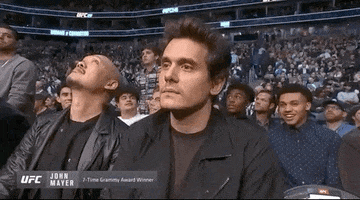 John Mayer Yes GIF by UFC