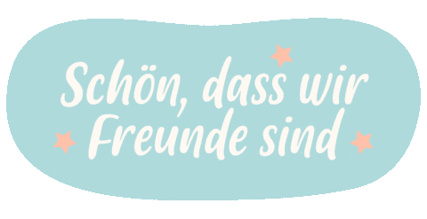 Schon Dass Wir Freund Sind Sticker by sonntagskinder