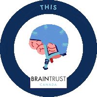 Helmet High Fashion Sticker by BrainTrust Canada