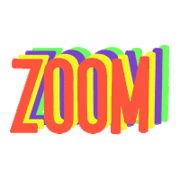 Friends Zooming Sticker