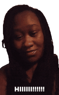 Happy Girl Sticker by All About Biz