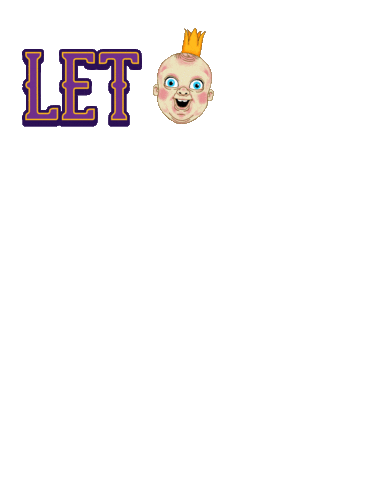 mardi gras king cake gif