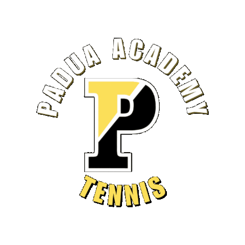 Tennis Pandas Sticker by Padua Academy