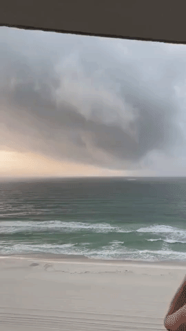 Waterspout Forms Off Florida's Panama City Beach
