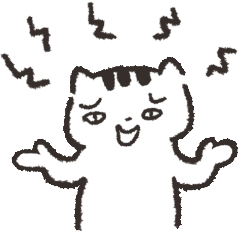 _stwang_ satire laugh at striped cat 嘲笑 Sticker