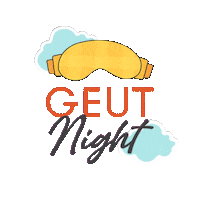 Good Night Sticker by GEUT BY DR T