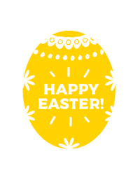 Happy Easter Eggs Sticker by ank_illustrates