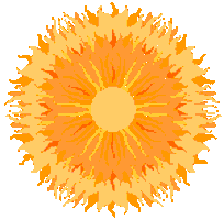 solar eclipse sun STICKER