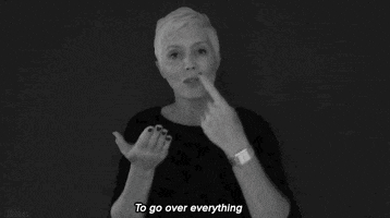 sign language hello GIF