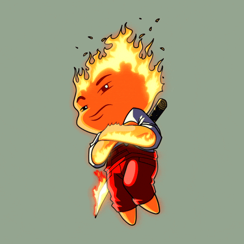 Fire Hero GIF by Sugartown