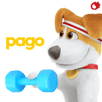 Dog Fitness Sticker by Embracon