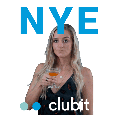 clubit giphyupload 2020 fiesta nye Sticker