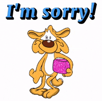Sorry Apologies GIF by Elnaz  Abbasi