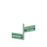 Street Drive Sticker by Point Park University