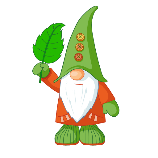 Ecology Gnome Sticker by Faberlic