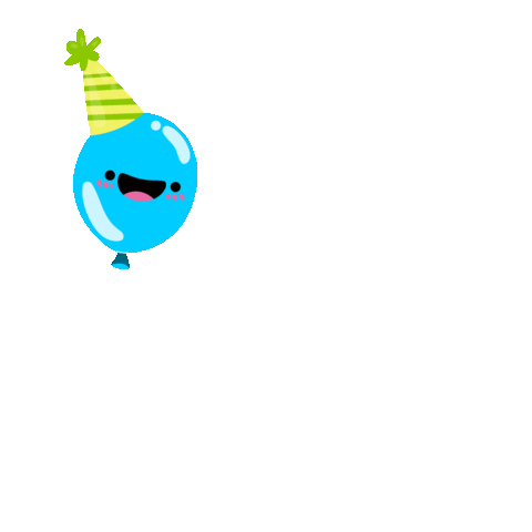 Balloon Hello Sticker by joliandgift