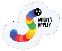 evapifyvapes color fruit banana crystal Sticker