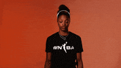 Diamond Deshields Wow GIF by WNBA