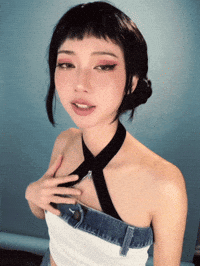Dancing Girl Flirting GIF