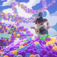 bubble shooter wilbur the cat GIF by Bubble Witch